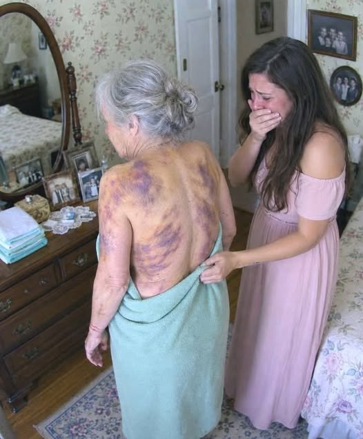 I came home to visit my elderly mother.